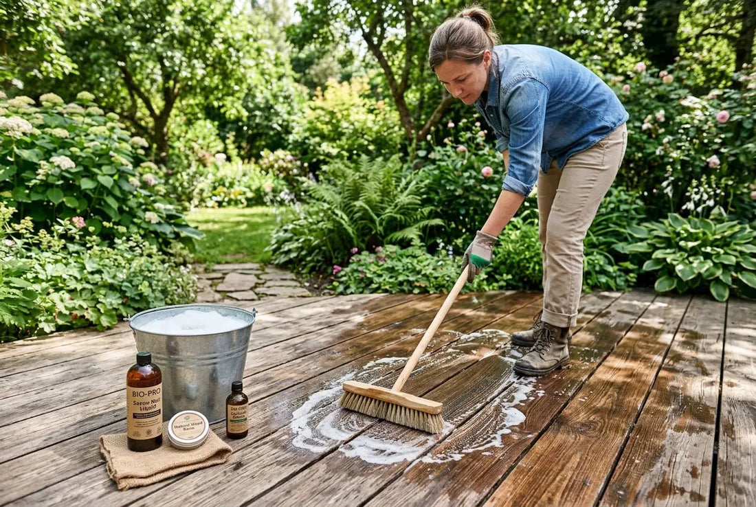 Produit pour nettoyer le bois extérieur : guide complet