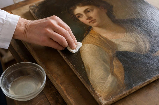 Produit pour nettoyer un tableau ancien : guide complet