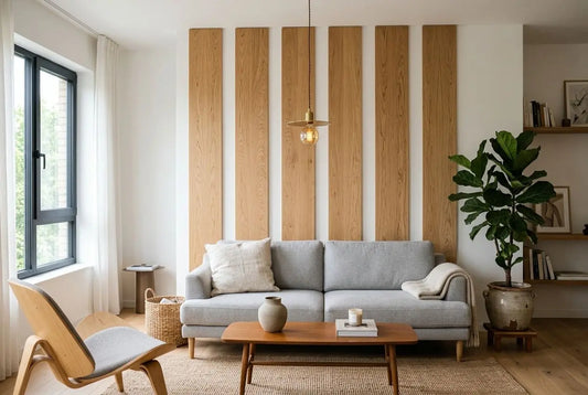 Quelle couleur va bien avec le bois et le blanc ?